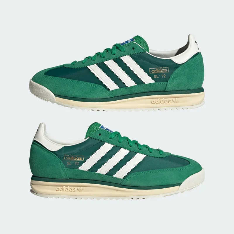 Adidas SL 72 RS Green / Core White / Collegiate Green (JH8643)