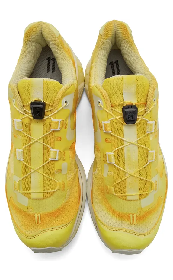 11 by Boris Bidjan Saberi Yellow Salomon Edition Bamba 5 Sneakers (11XS 232) (5)