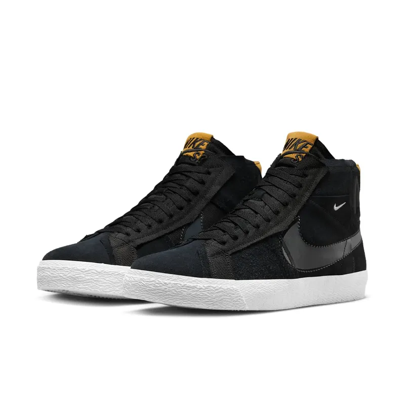 Nike SB Zoom Blazer Mid Premium Black Patchwork (DV7898-001)