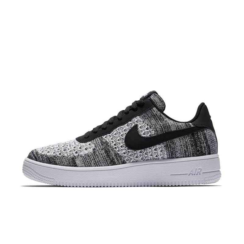 Nike Air Force 1 Flyknit 2 Black Pure Platinum Black/Pure Platinum-Black-White (AV3042-001)