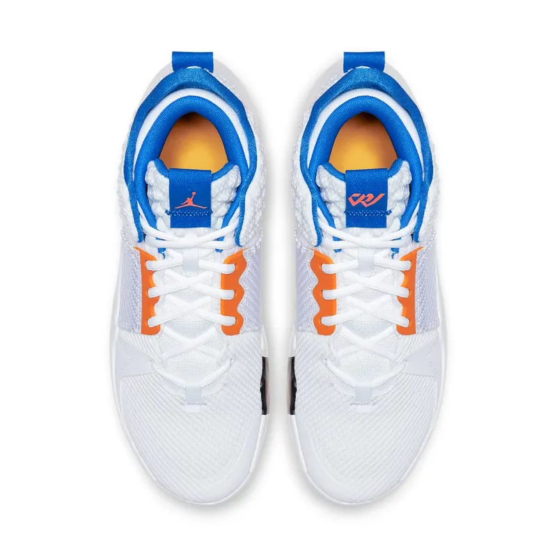 Jordan Why Not 0.2 OKC Home White/Total Crimson-Tidal Blue (AO6219-100)