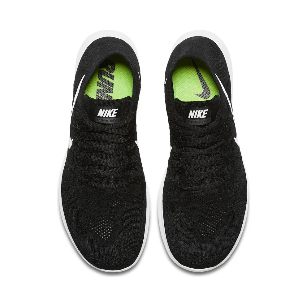 Nike Free RN Flyknit 2017 Black White (880843-001)