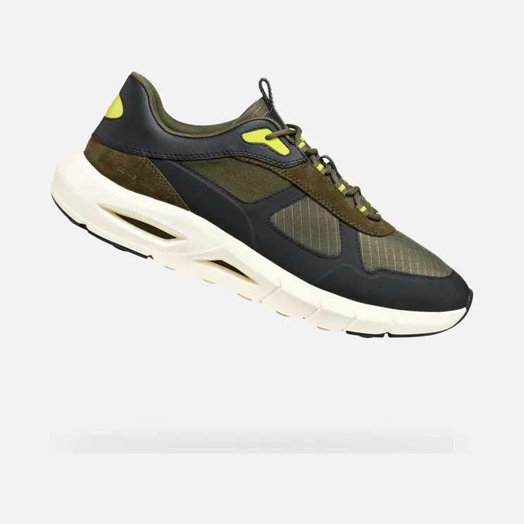 Geox Spherica “Militair Green / Black” (U56MLA01122C0498)