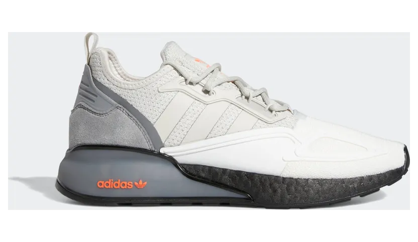 adidas ZX 2K Boost Schuh Cloud White / Grey One / Grey Three (H67573)