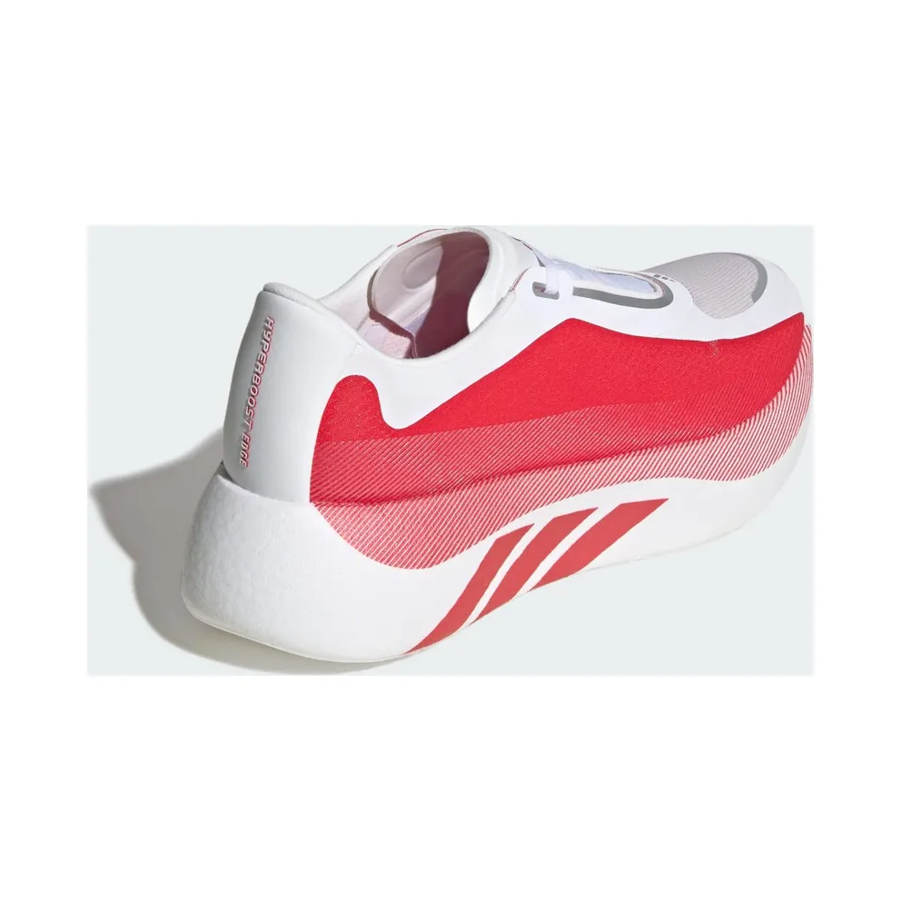 Adidas Hyperboost Edge Running Shoes Cloud White / Pure Ruby / Zero Metalic (KI1913)