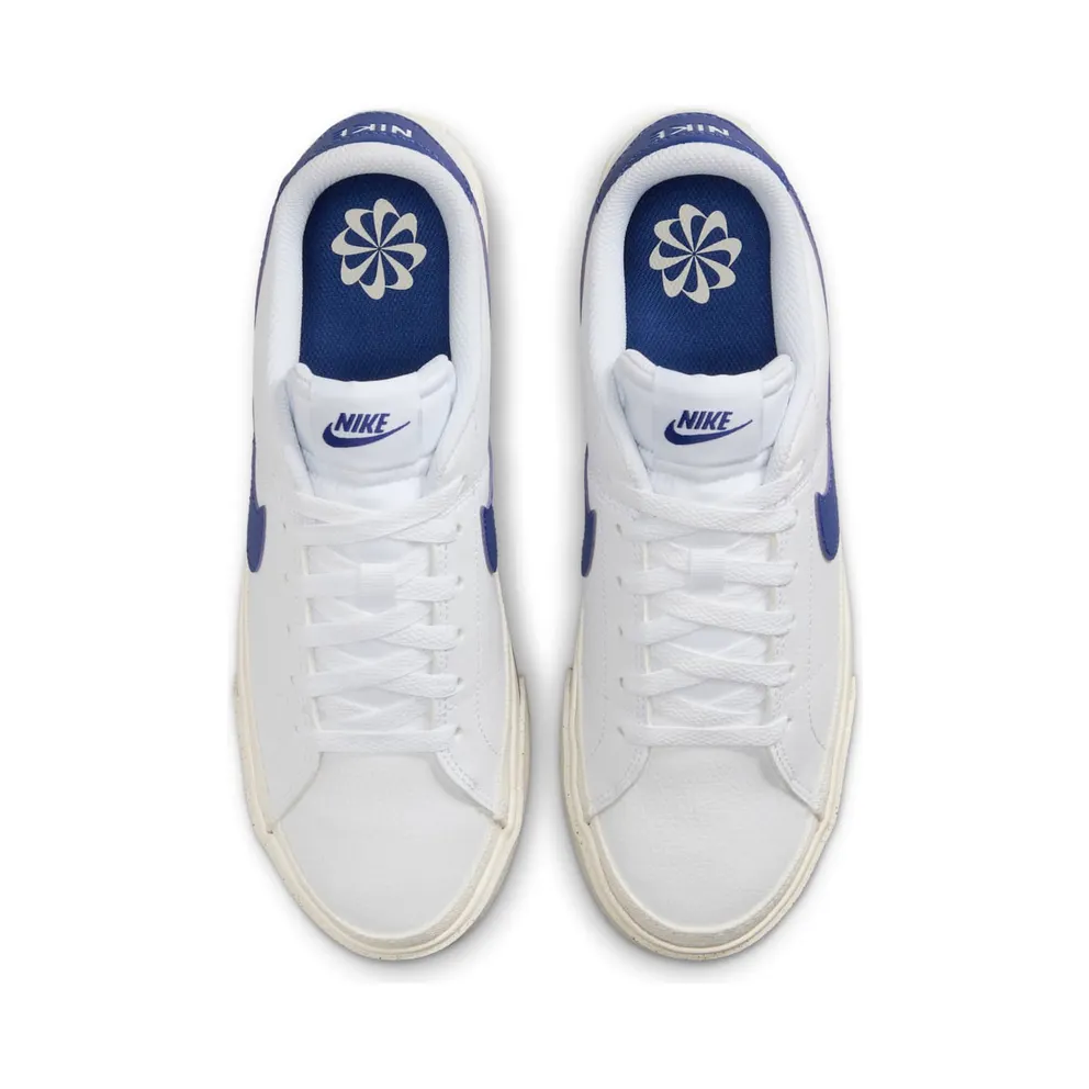 Nike Court Legacy Next Nature White Sail Deep Night (DH3161-110)