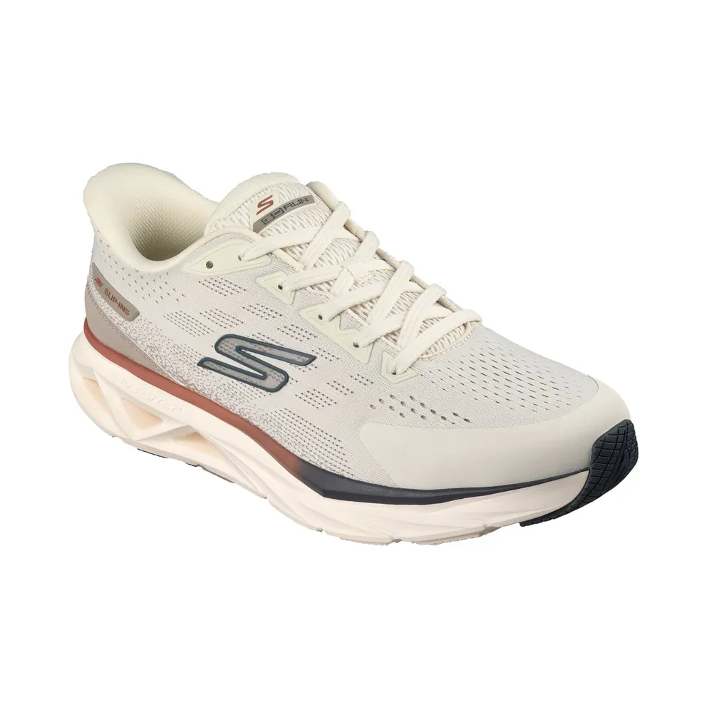 Skechers Slip-ins: Glide-Step Vortex Sneaker Natuurlijk