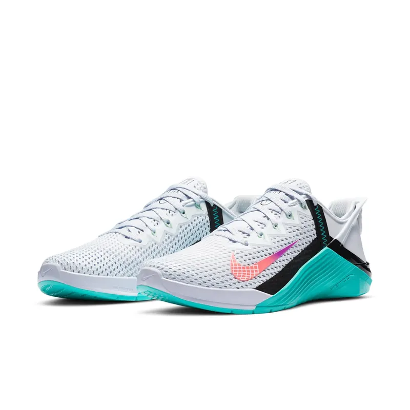 Nike Metcon 6 Flyease Grey Oracle Aqua (DB3794-020)