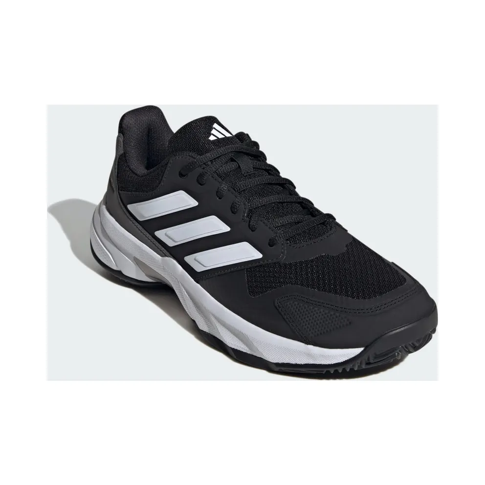 Adidas CourtJam Control 3 Clay Tennis Shoes Core Black / Cloud White / Grey Four (ID7392)