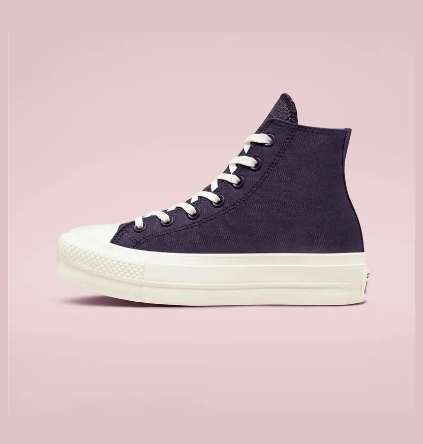 Converse Chuck Taylor All Star Lift Platform Jacquard Camo Dark Raisin/dark Raisin/egret (A00887C)