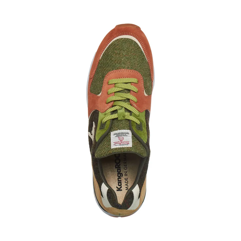 KangaROOS ROOStraditions Tweed Coil R2 Ultimate Handmade in Germany Forest Green / Cream White (47511-8083)