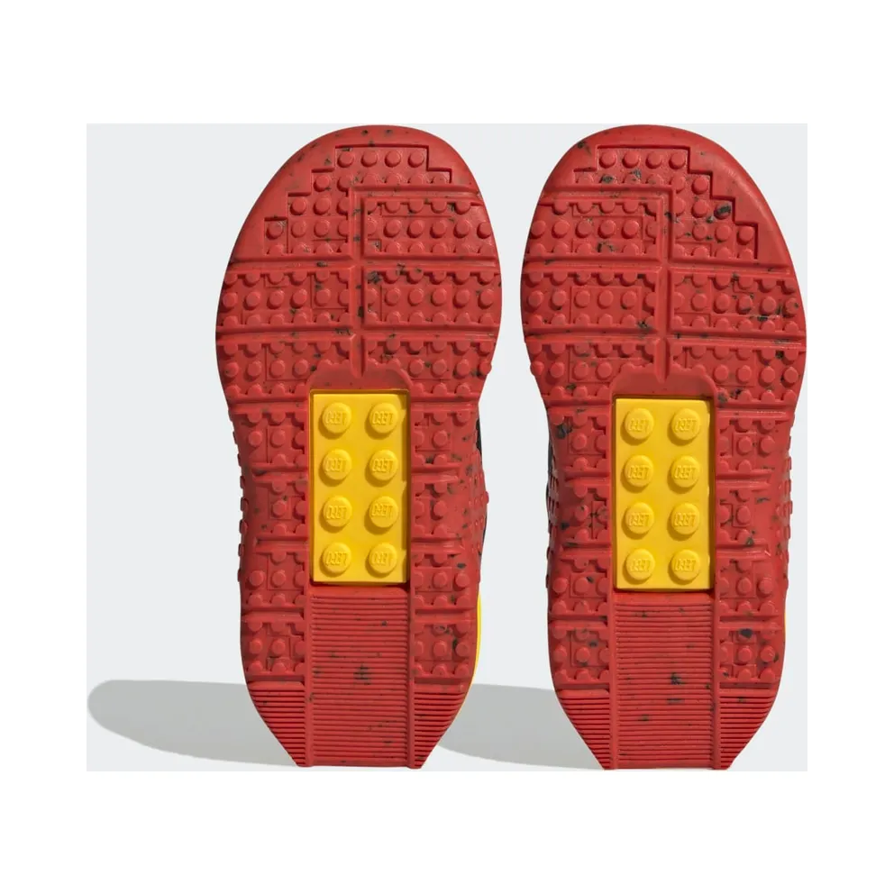 Adidas adidas Sport DNA x LEGO® Lifestyle Two-Strap Hook-and-Loop Core Black / Core Black / Red (HQ1309)