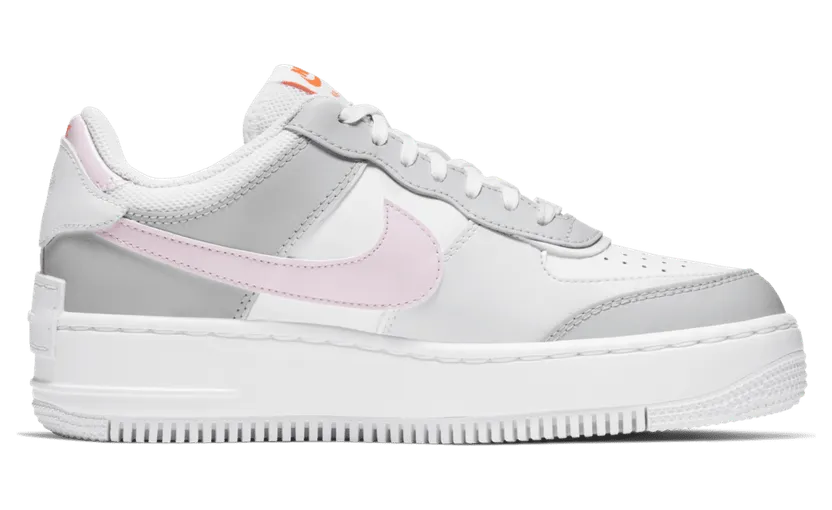 Nike Air Force 1 Shadow ‘Pink Foam’ White/Total Orange/Photon Dust/Pink Foam (CZ0370-100)