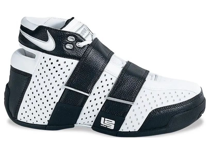 Nike LeBron 20-5-5 White Metallic Silver Black