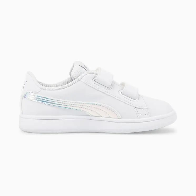 Puma Smash v2 Holo V Silver/White (38557501)
