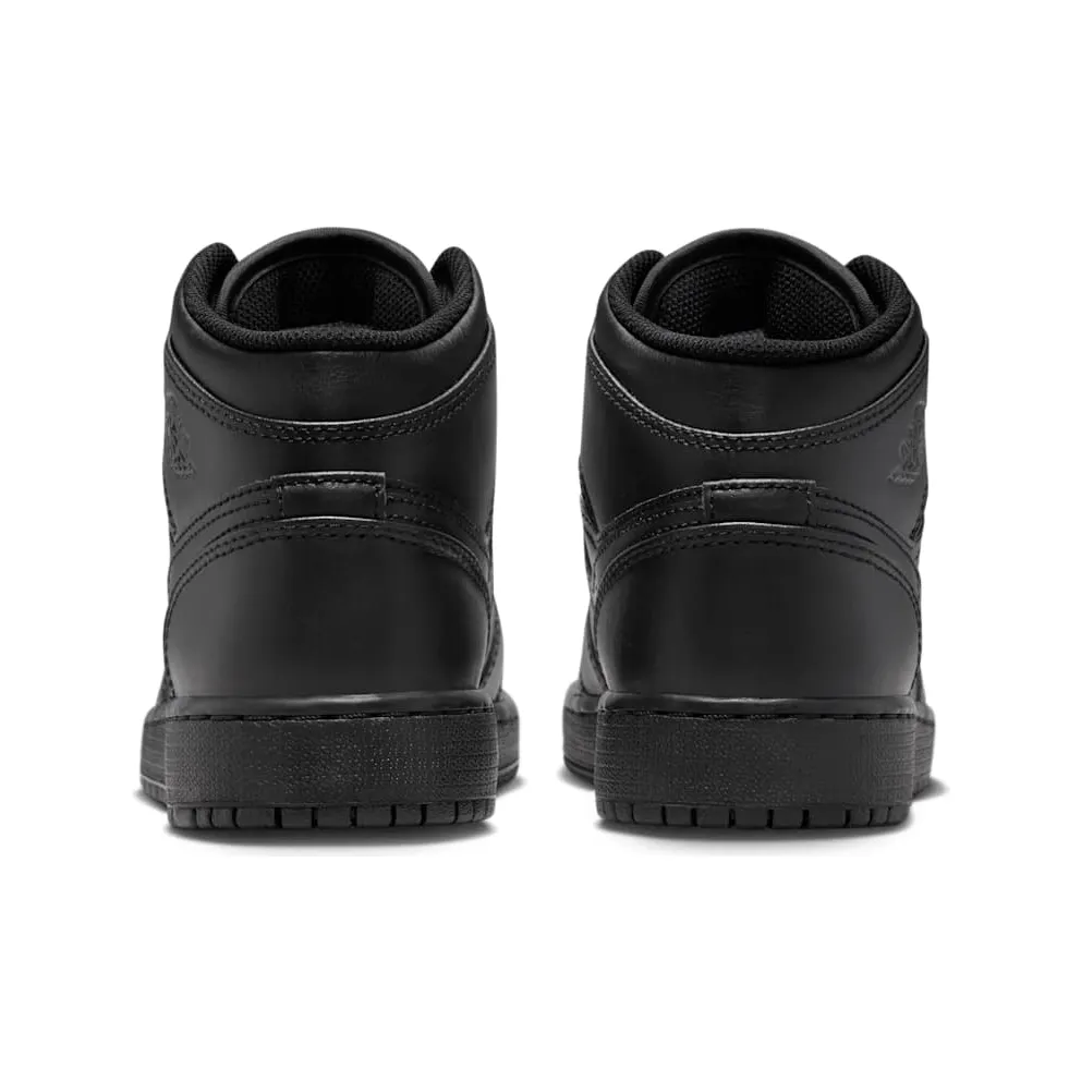 Jordan 1 Mid Triple Black (554725-093)