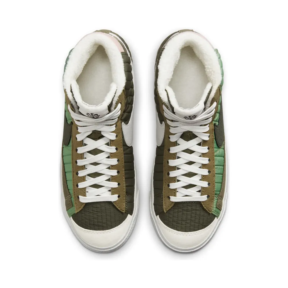 Nike Blazer Mid 77 Premium Toasty Sequoia Quilted (GS) (DO5216-331)