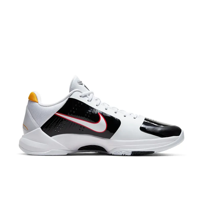 Nike Kobe 5 Protro Bruce Lee Alternate White/Black-University Red-Varsity Maize (CD4991-101)