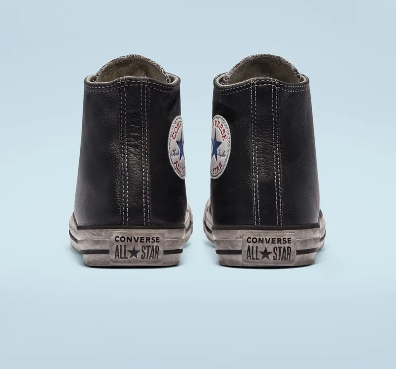 Converse Chuck Taylor All Star Vintage Leather Black/white/black (158575C)