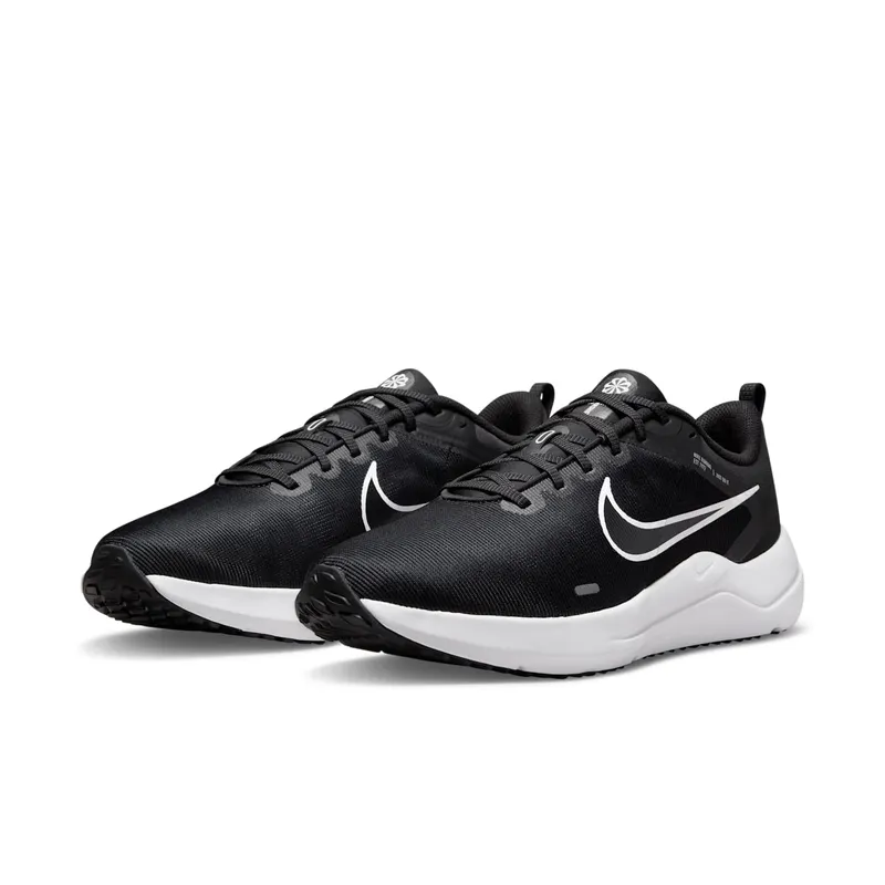Nike Downshifter 12 Extra Wide “Black / White” (DM0919-001)