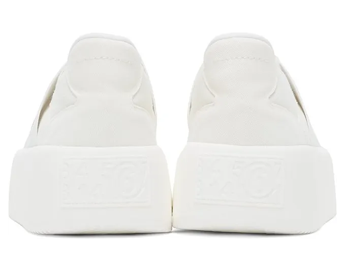 Maison Margiela White Logo Platform H1527 White (S59WS0151 P3499) (4)