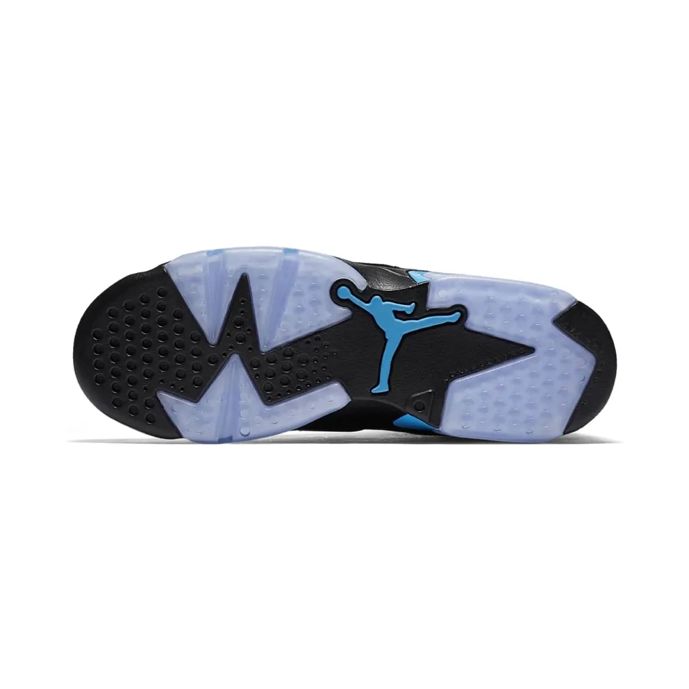 Jordan 6 Retro UNC (GS) Black/University Blue (384665-006)