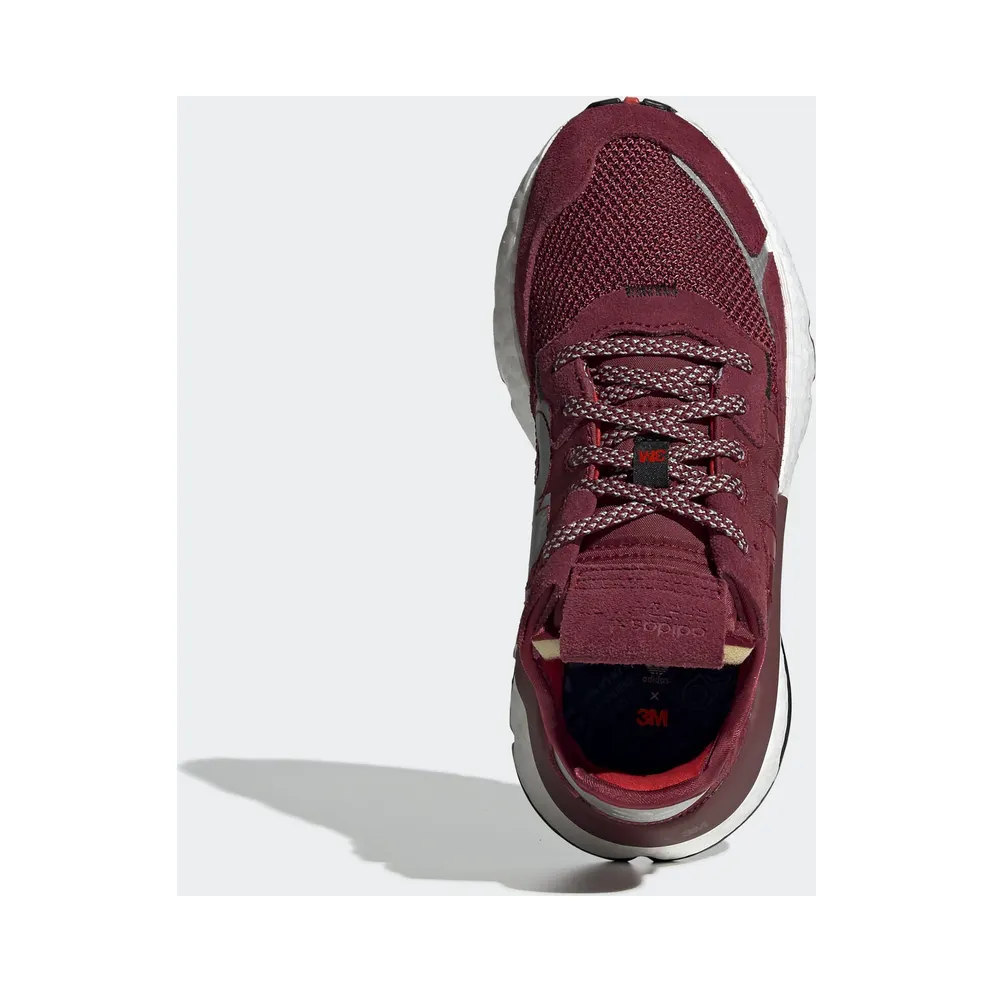 adidas Nite Jogger Collegiate Burgundy (GS) Collegiate Burgundy/Collegiate Burgundy/Cloud White (EF9215)