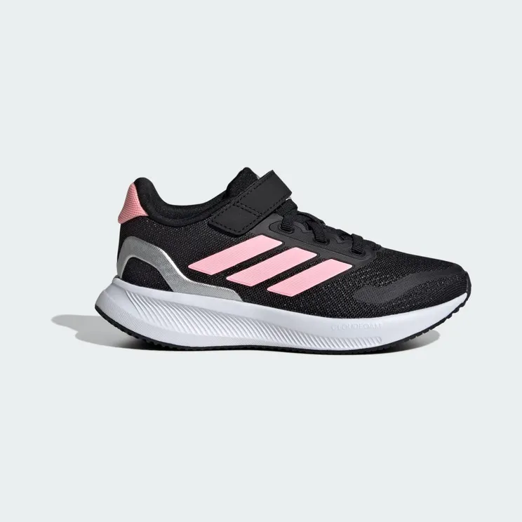 Adidas Runfalcon 5 Kids Core Black / Pink Spark / Silver Metallic (IE8580)