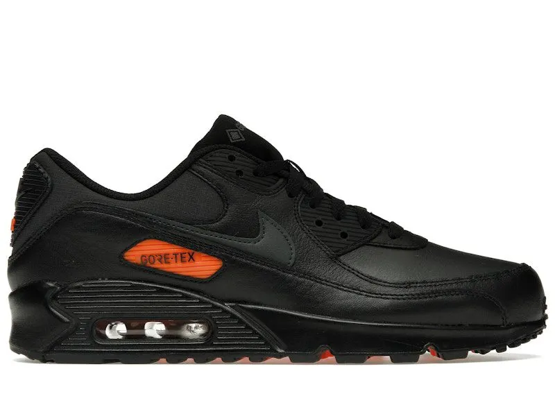 Nike Air Max 90 Gore-Tex Black Anthracite Safety Orange (DJ9779-002)