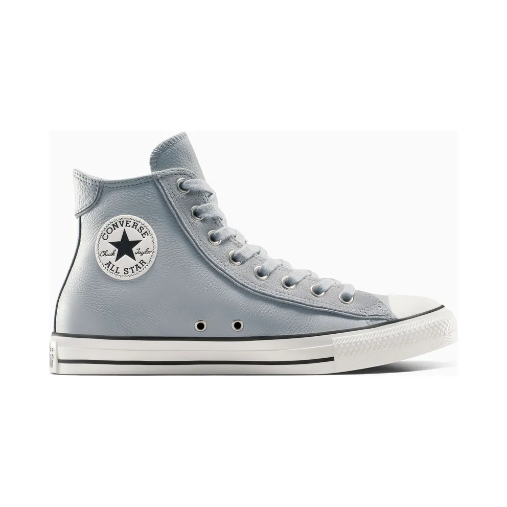 Converse Chuck Taylor All Star Wide Leather & Suede Grey Area/Egret/Barely Grey (A14250C)