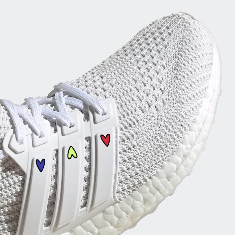 adidas Ultra Boost 4.0 DNA Hearts Pack White (W) Cloud White/Chalk White-Solar Red (GZ9232)
