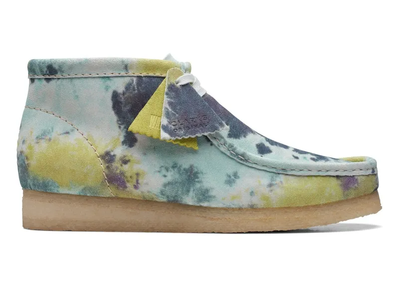 Clarks Originals Wallabee Boot Turquoise Tie Dye (26169726)