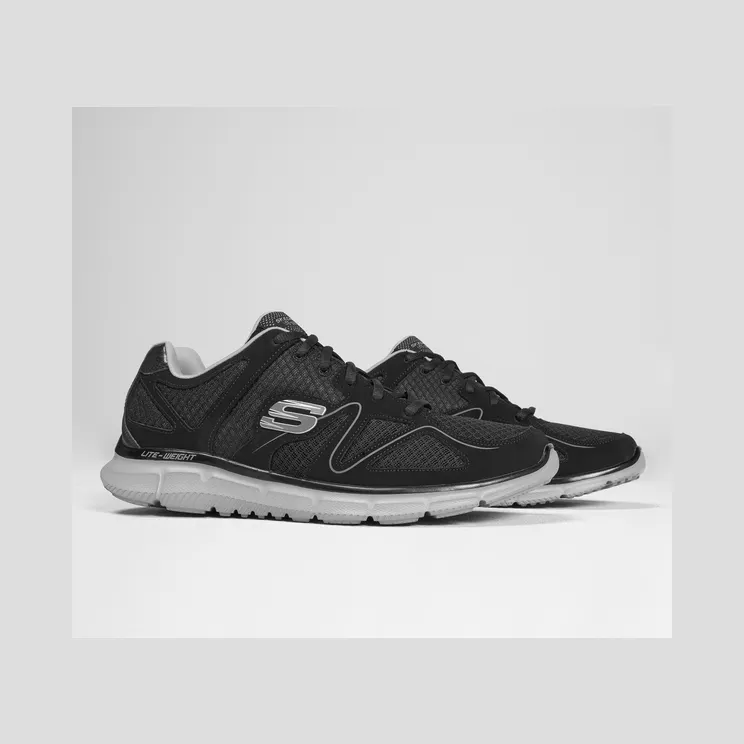 skechers-skech 58350 BKGY