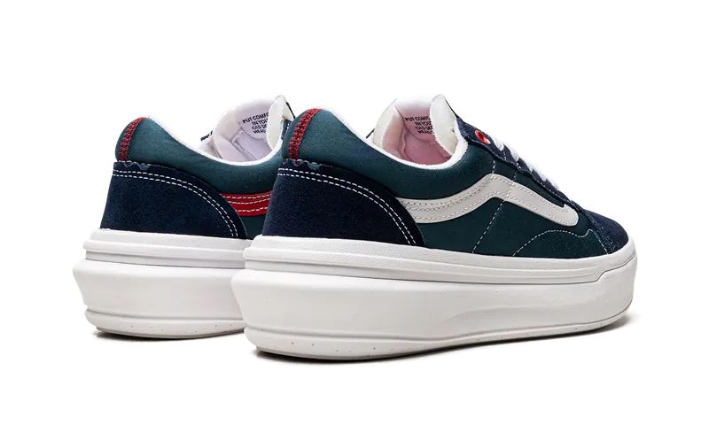 Vans Old Skool Overt “Pop Color – Navy Red” (VN0A7Q5EY27)