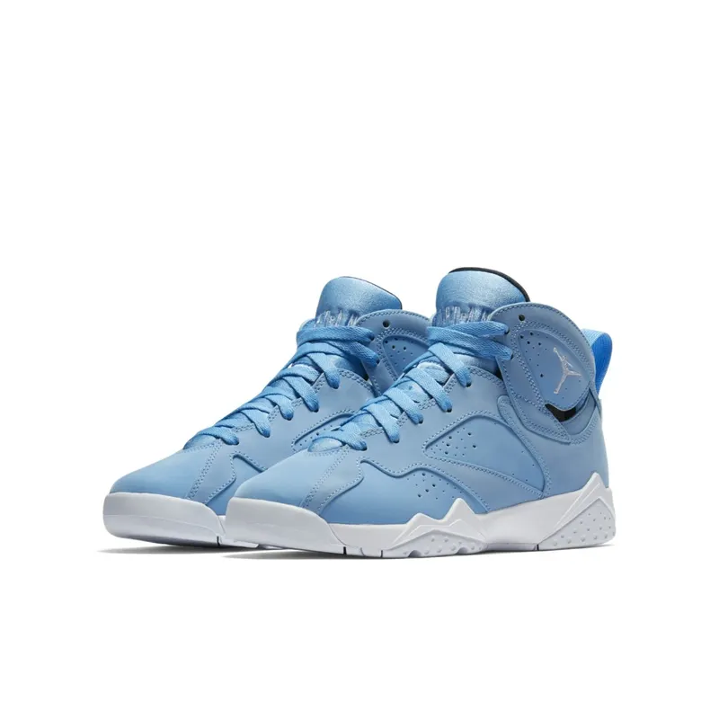 Jordan 7 Retro Pantone 2017 (GS) University Blue/White-Black (304774-400)