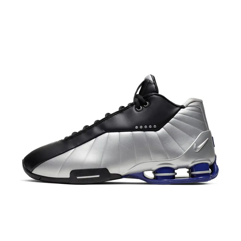 Nike Shox BB4 Black Silver Lapis Black/Metallic Silver-Lapis (AT7843-001)