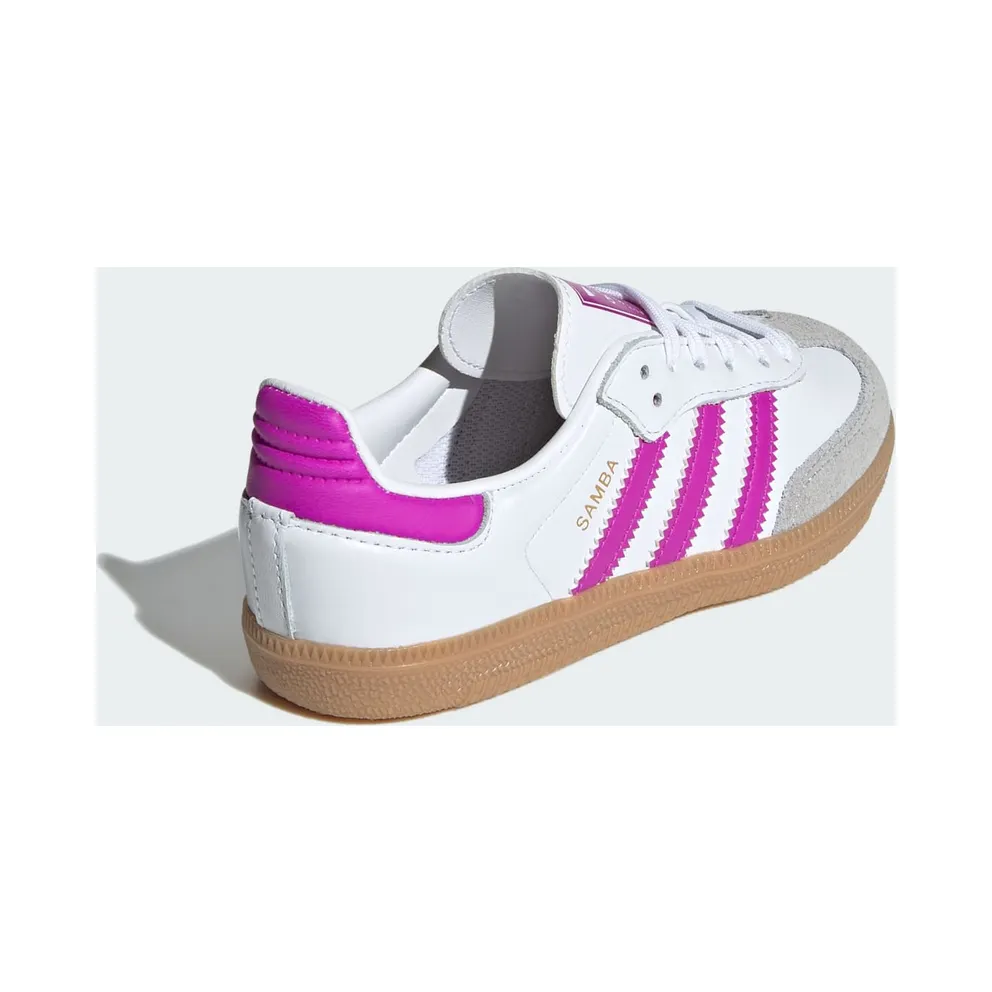 adidas Samba OG Cloud White Purple Burst Gum (IE8848)
