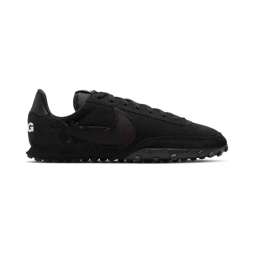 Nike Waffle Racer Comme des Garcons Black Black/Black-Black (CU9080-002)