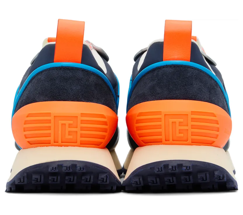 Balmain Navy Racer Sneakers (YM1VI305TSDM) (2)