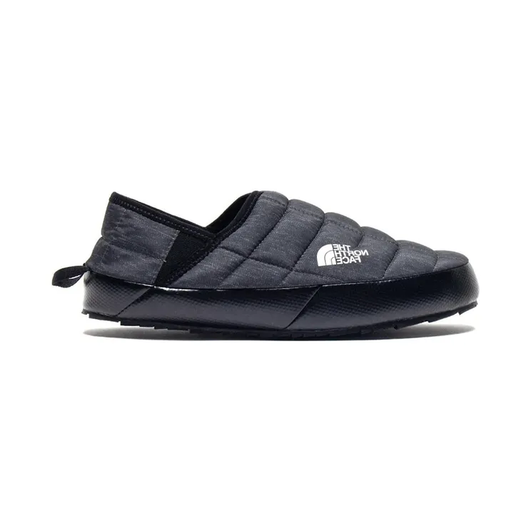 The North Face ThermoBall Traction Mule V Phantom Grey Heather Print Black (NF0A3UZN4111)