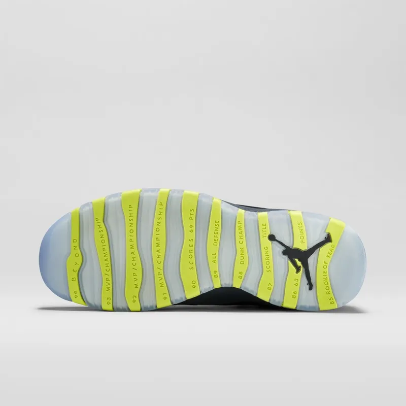 Air Jordan Nike AJ X 10 Retro Venom Green (310805-033)