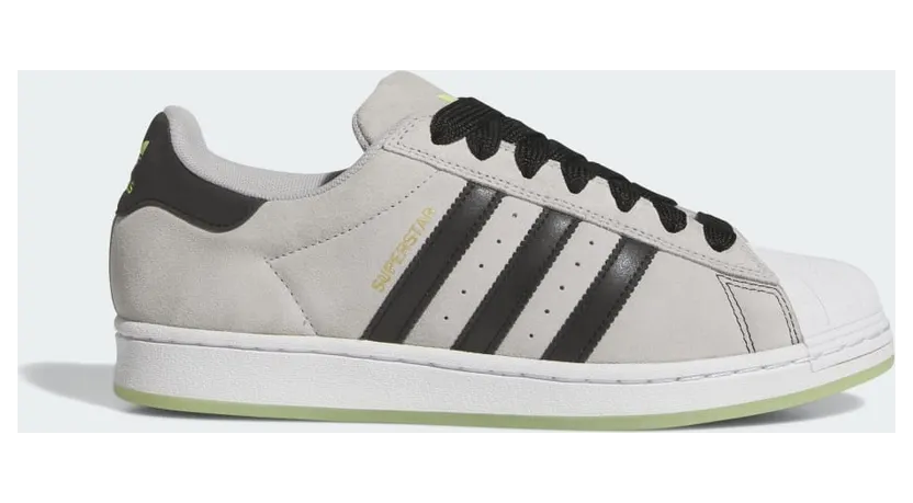Adidas Superstar Grey Two / Core Black / Gold Metallic (JS1425)