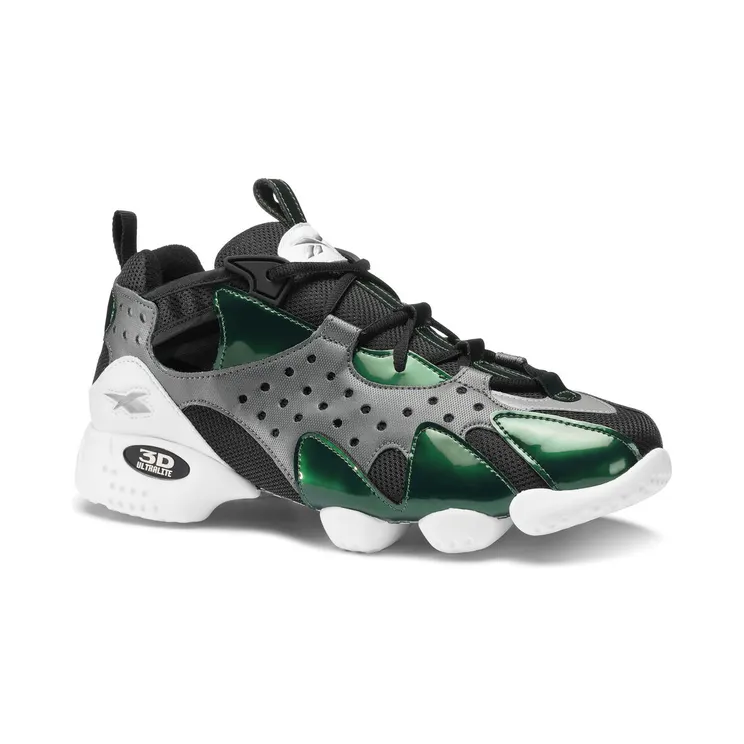 Reebok 3D OP.98 True Grey Green True Grey/Green-Black-White (Other Brands Reebok)