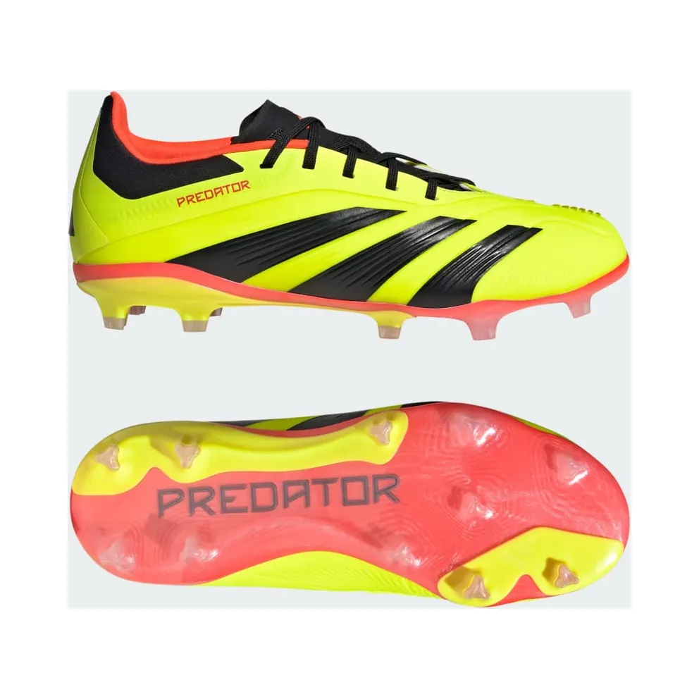 adidas Predator 24 Elite FG Team Solar Yellow Core Black Solar Red (IG7745)