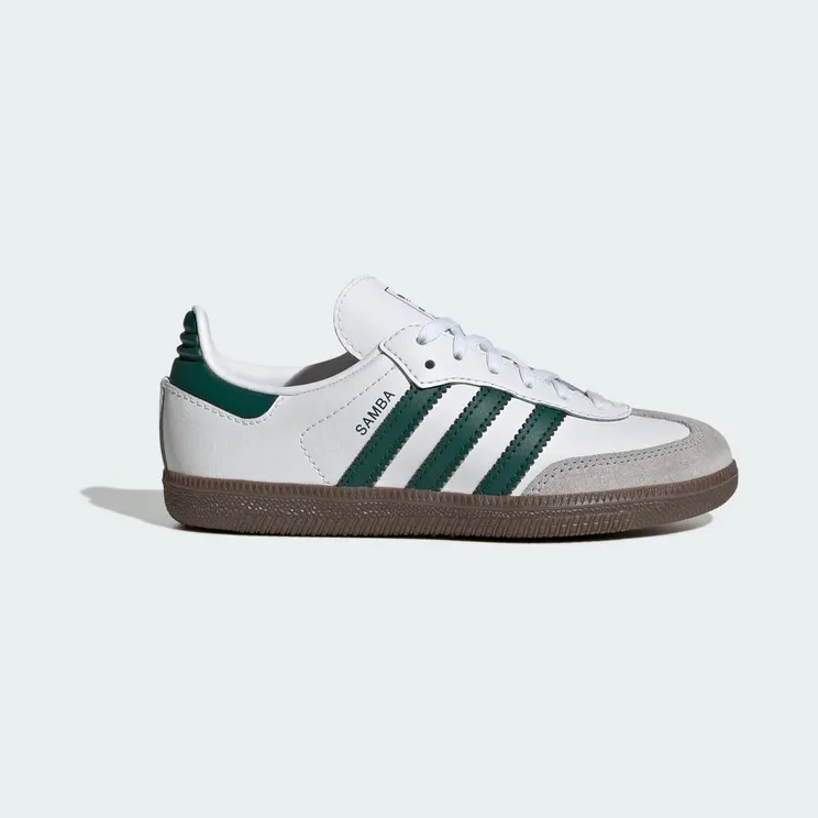 Adidas Samba OG PS “White Collegiate Green Gum” (JQ2840)