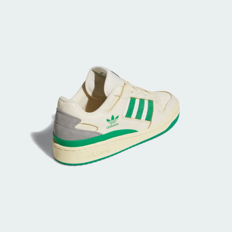Adidas Forum Low CL Cream White / Green / Warm Vanilla (JI3272)