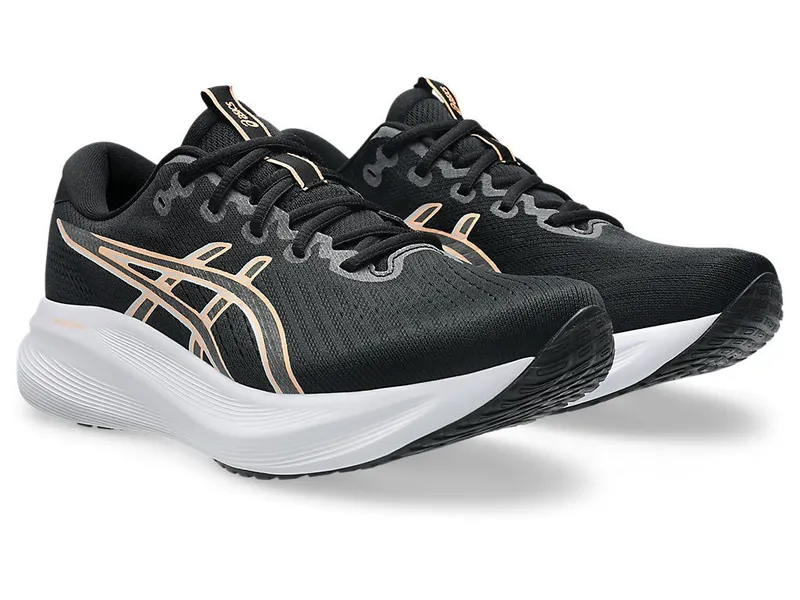 ASICS GEL-EXCITE 11 “Black / Bright Sunstone” (1011C080-005)