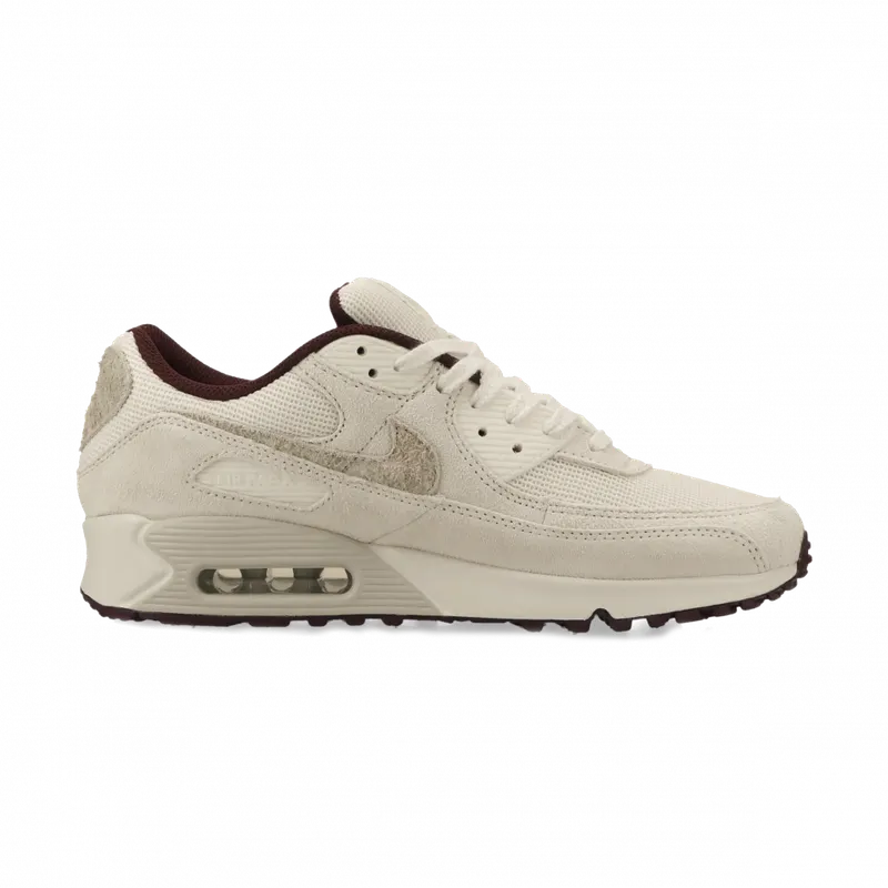 Nike Air Max 90 PRM “Burgundy Crush” (phantom / phantom / light bone) – HQ1712-001