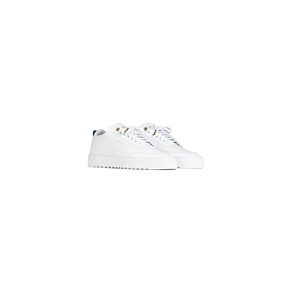 Mason Garments Torino Leather/Stamp White Weiß (FW20-12A)