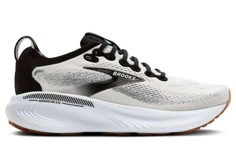 Brooks Adrenaline GTS 25 White Black Gum (110454-1D-189)